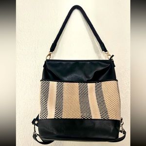 BEIS Naturals collection convertible backpack